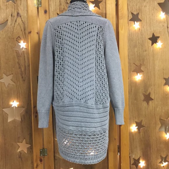 Eddie Bauer Open Duster Cardigan - Picture 8 of 14